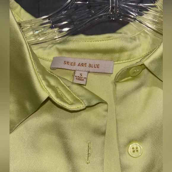 yellow blouse - Picture 2 of 4